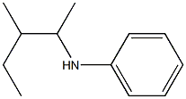 N-(3-methylpentan-2-yl)aniline Struktur