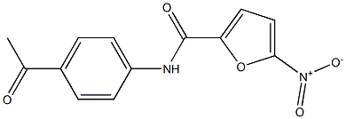  N-(4-acetylphenyl)-5-nitro-2-furamide