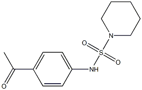 N-(4-acetylphenyl)piperidine-1-sulfonamide|
