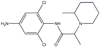 N-(4-amino-2,6-dichlorophenyl)-2-(2-methylpiperidin-1-yl)propanamide|