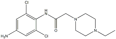 N-(4-amino-2,6-dichlorophenyl)-2-(4-ethylpiperazin-1-yl)acetamide|