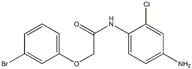 N-(4-amino-2-chlorophenyl)-2-(3-bromophenoxy)acetamide Structure