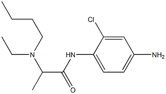 N-(4-amino-2-chlorophenyl)-2-[butyl(ethyl)amino]propanamide