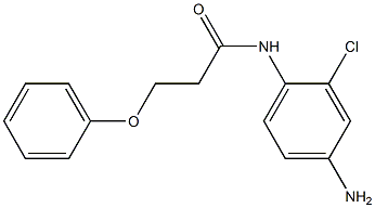 N-(4-amino-2-chlorophenyl)-3-phenoxypropanamide 结构式