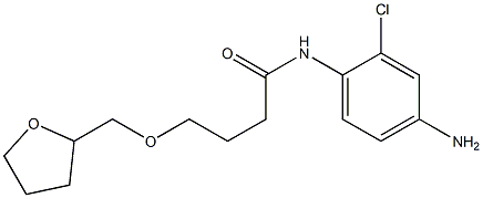 N-(4-amino-2-chlorophenyl)-4-(oxolan-2-ylmethoxy)butanamide Structure