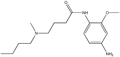  N-(4-amino-2-methoxyphenyl)-4-[butyl(methyl)amino]butanamide