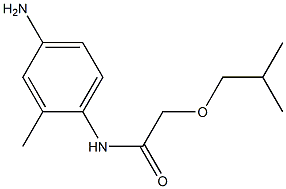 N-(4-amino-2-methylphenyl)-2-(2-methylpropoxy)acetamide