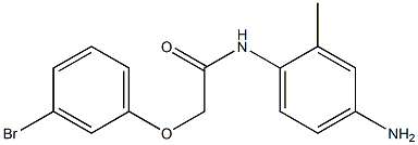  N-(4-amino-2-methylphenyl)-2-(3-bromophenoxy)acetamide