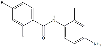 N-(4-amino-2-methylphenyl)-2,4-difluorobenzamide Structure