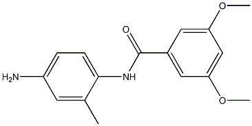 N-(4-amino-2-methylphenyl)-3,5-dimethoxybenzamide Structure
