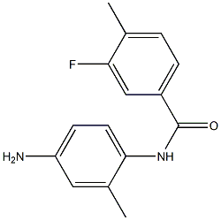 N-(4-amino-2-methylphenyl)-3-fluoro-4-methylbenzamide Structure