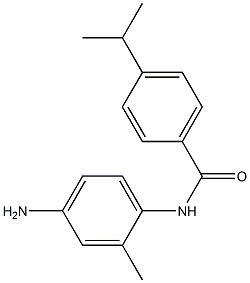 N-(4-amino-2-methylphenyl)-4-(propan-2-yl)benzamide Struktur