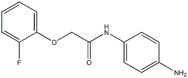 N-(4-aminophenyl)-2-(2-fluorophenoxy)acetamide Structure