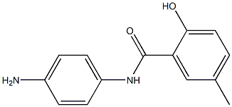 N-(4-aminophenyl)-2-hydroxy-5-methylbenzamide Structure