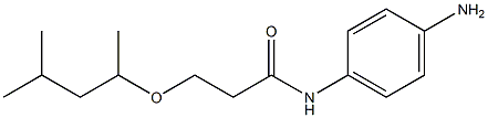 N-(4-aminophenyl)-3-[(4-methylpentan-2-yl)oxy]propanamide Structure