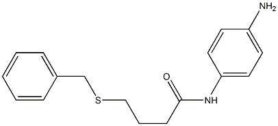 N-(4-aminophenyl)-4-(benzylsulfanyl)butanamide