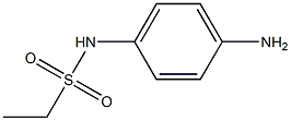 N-(4-aminophenyl)ethanesulfonamide 化学構造式