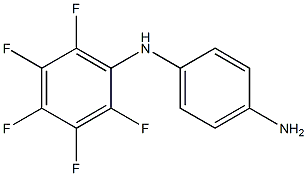 N-(4-aminophenyl)-N-(pentafluorophenyl)amine Structure