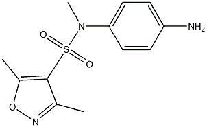 N-(4-aminophenyl)-N,3,5-trimethyl-1,2-oxazole-4-sulfonamide|