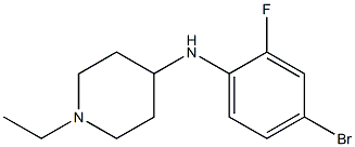 N-(4-bromo-2-fluorophenyl)-1-ethylpiperidin-4-amine