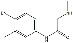 N-(4-bromo-3-methylphenyl)-2-(methylamino)acetamide