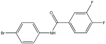 N-(4-bromophenyl)-3,4-difluorobenzamide Structure