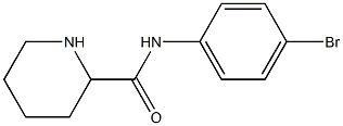 N-(4-bromophenyl)piperidine-2-carboxamide 结构式