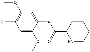 N-(4-chloro-2,5-dimethoxyphenyl)piperidine-2-carboxamide