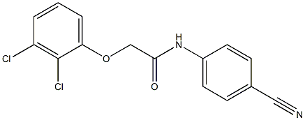  N-(4-cyanophenyl)-2-(2,3-dichlorophenoxy)acetamide