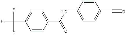 N-(4-cyanophenyl)-4-(trifluoromethyl)benzamide|