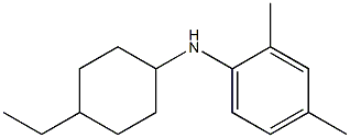 N-(4-ethylcyclohexyl)-2,4-dimethylaniline Struktur