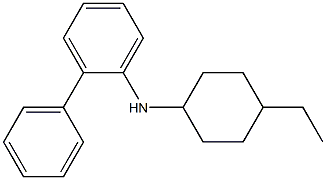 N-(4-ethylcyclohexyl)-2-phenylaniline Structure
