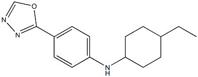 N-(4-ethylcyclohexyl)-4-(1,3,4-oxadiazol-2-yl)aniline