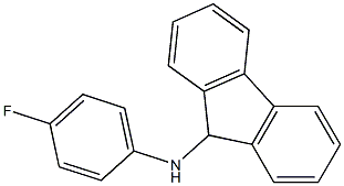 N-(4-fluorophenyl)-9H-fluoren-9-amine Structure