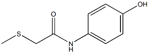 N-(4-hydroxyphenyl)-2-(methylsulfanyl)acetamide|N-(4-hydroxyphenyl)-2-(methylsulfanyl)acetamide