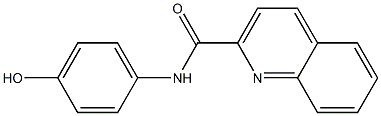 N-(4-hydroxyphenyl)quinoline-2-carboxamide