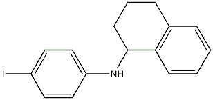 N-(4-iodophenyl)-1,2,3,4-tetrahydronaphthalen-1-amine Structure