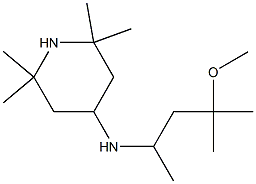 N-(4-methoxy-4-methylpentan-2-yl)-2,2,6,6-tetramethylpiperidin-4-amine|