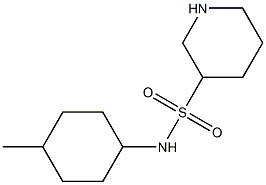 N-(4-methylcyclohexyl)piperidine-3-sulfonamide