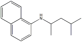  N-(4-methylpentan-2-yl)naphthalen-1-amine