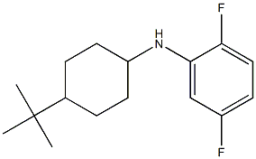 N-(4-tert-butylcyclohexyl)-2,5-difluoroaniline Structure