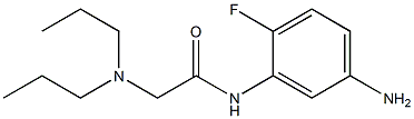 N-(5-amino-2-fluorophenyl)-2-(dipropylamino)acetamide Structure