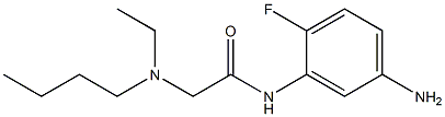 N-(5-amino-2-fluorophenyl)-2-[butyl(ethyl)amino]acetamide