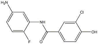 N-(5-amino-2-fluorophenyl)-3-chloro-4-hydroxybenzamide