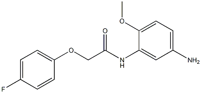 N-(5-amino-2-methoxyphenyl)-2-(4-fluorophenoxy)acetamide Structure