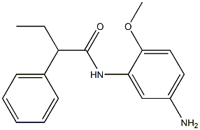 N-(5-amino-2-methoxyphenyl)-2-phenylbutanamide Structure