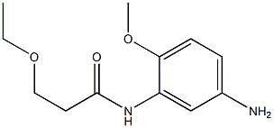 N-(5-amino-2-methoxyphenyl)-3-ethoxypropanamide Structure