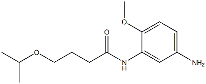 N-(5-amino-2-methoxyphenyl)-4-(propan-2-yloxy)butanamide Structure