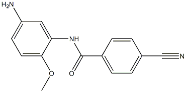 N-(5-amino-2-methoxyphenyl)-4-cyanobenzamide