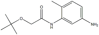 N-(5-amino-2-methylphenyl)-2-(tert-butoxy)acetamide Struktur